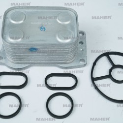 YAĞ SOĞUTUCUSU PETEK  MONDEO / FOCUS / KUGA / C4 / C5 / 407 / 508 / S40 / V50 10= 2.0 TDCI CONTALI